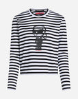 Ikon stripe long-sleeved T-shirt