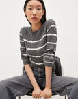 Cable-knit sweater