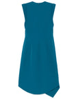 Asymmetric midi dress