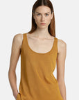 Linen-blend top