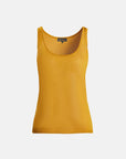 Linen-blend top