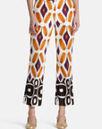 Watercolor print pants