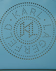 K/Circle Perforated Small Tote Bag