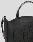 K/Circle Perforated Small Tote Bag