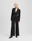 Contrast stitch pants