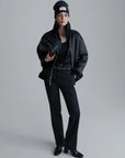 Reversible cocoon-fit jacket