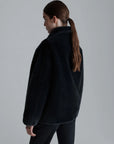 Reversible cocoon-fit jacket