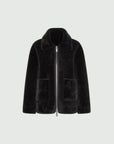 Reversible cocoon-fit jacket