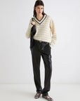 Wool and cotton sweater