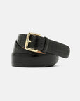 Patent leather belt