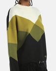 Color-block pullover