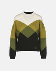 Color-block pullover