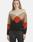 Color-block pullover