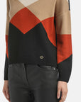 Color-block pullover