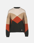 Color-block pullover