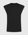 Signature organza tank top