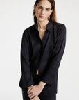 Printed twill shirt