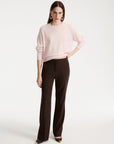 Stretch viscose-blend trousers