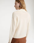Cashmere and wool crew-neck jumper