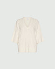 Oversized wool and cashmere jumper