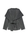Cape jacket with belt