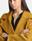 Boxy wool jacket