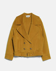 Boxy wool jacket