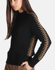 Wool and cashmere sweater
