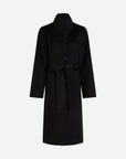 Soft double-face wool coat