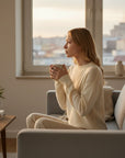 Cashmere and wool crew-neck jumper
