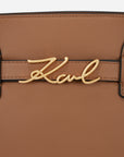 K/Signature Top-handle bag