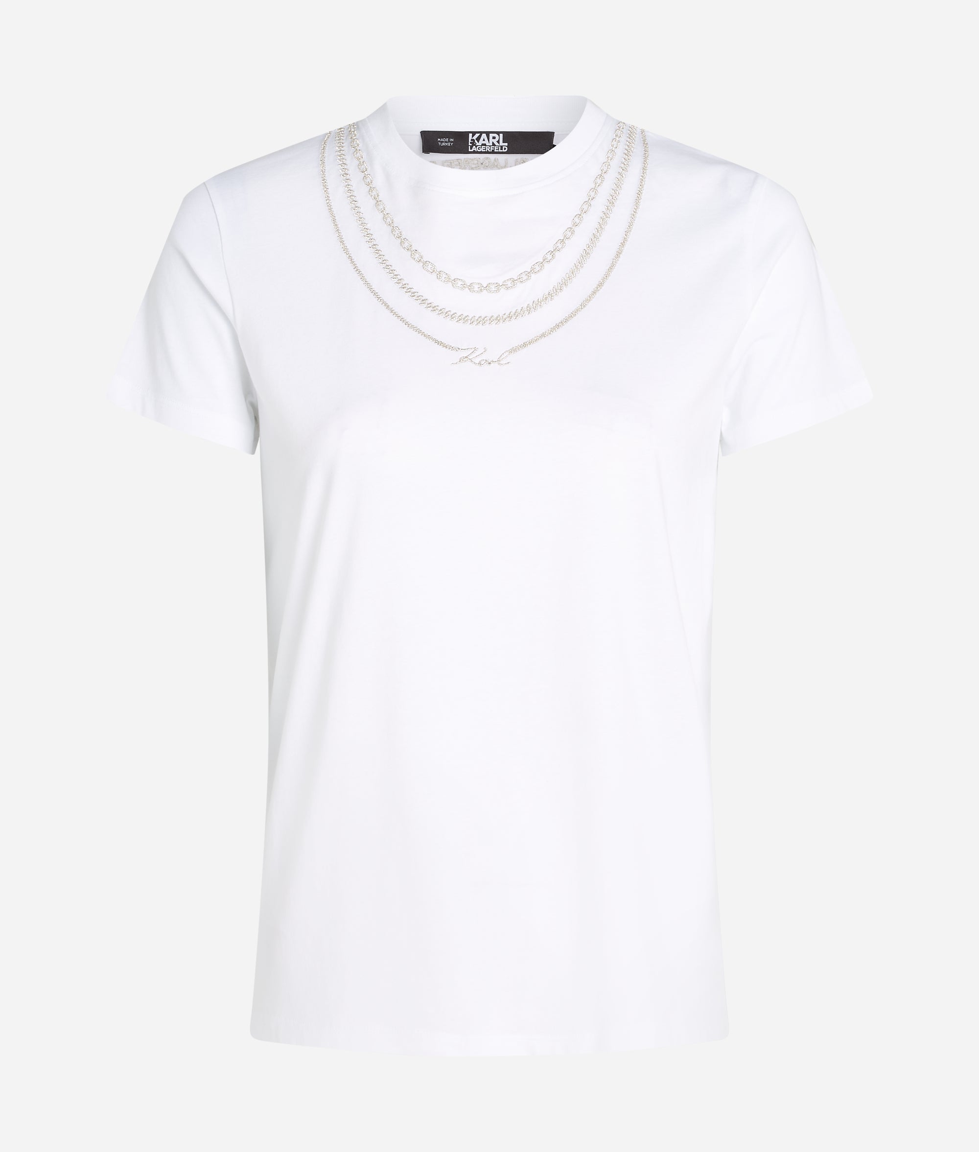 KARL necklace T-shirt