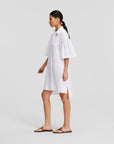 Broderie anglaise shirt dress