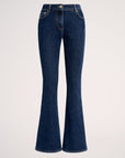 Flared denim jeans