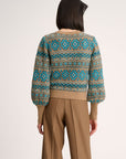 Jacquard pullover