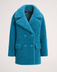 Teddy pea coat