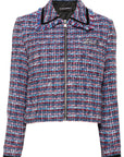 Bouclé cropped jacket