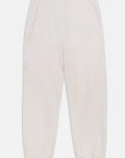 Rich velour cuffed relaxed joggers