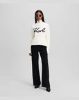 Karl Signature soutache sweater