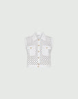 Broderie anglaise shirt