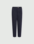 Basketweave canvas trousers