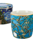 Porcelain mug featuring Van Gogh Almond Blossom