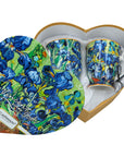 Porcelain set featuring Van Gogh Irises