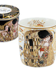 Porcelain mug featuring Klimt The Kiss