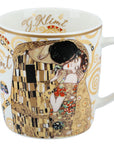 Porcelain mug featuring Klimt The Kiss