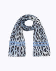 Stole with animalier print