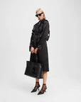 Fluid trench coat