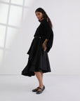 Voluminous ruffle skirt