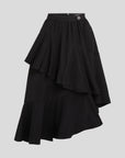 Voluminous ruffle skirt