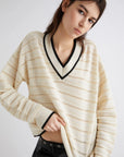 Wool and cotton sweater